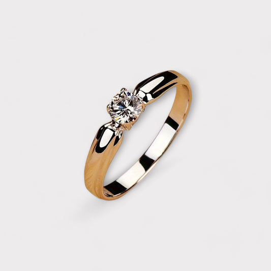 Classy Solitaire Ring