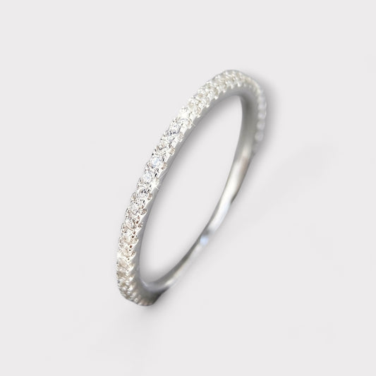 Thin Sterling Silver Band Ring