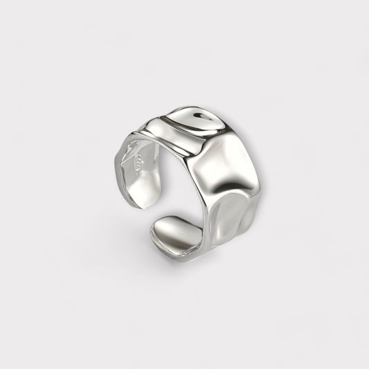 Uneven Surface Cuff Ring