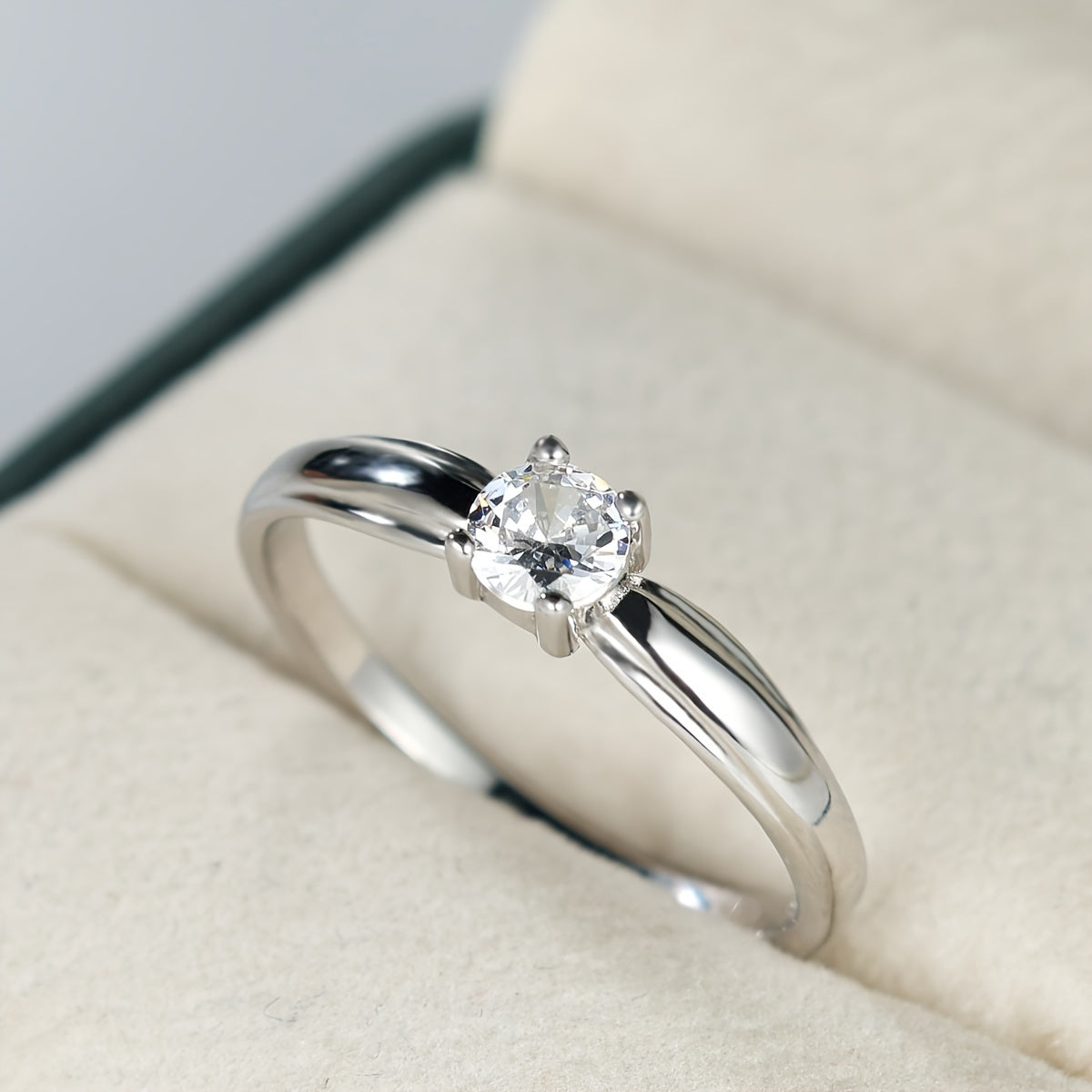 Classy Solitaire Ring