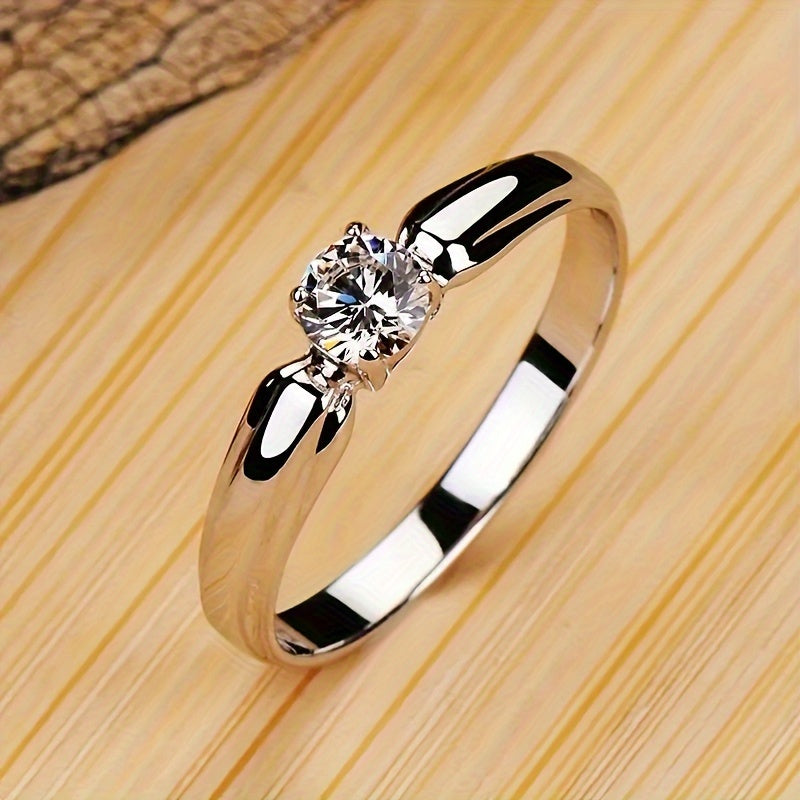 Classy Solitaire Ring