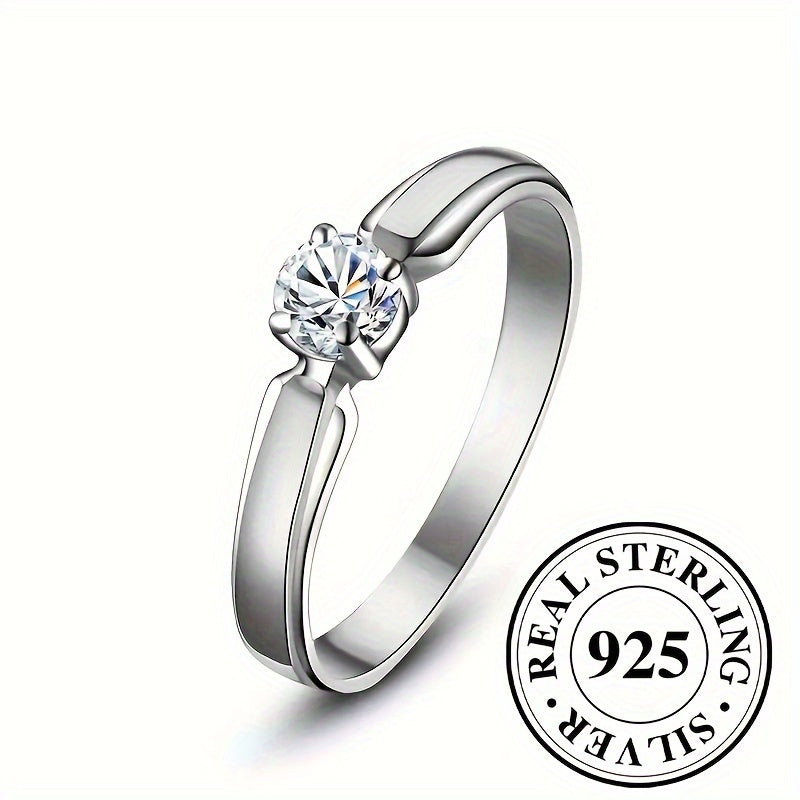 Classy Solitaire Ring