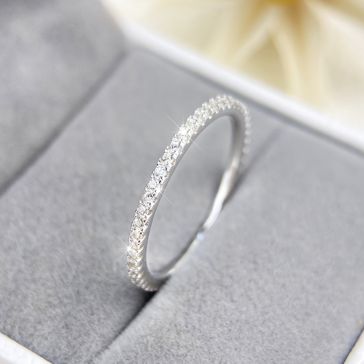 Thin Sterling Silver Band Ring