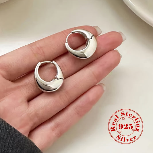 Chunky Hoop Earrings